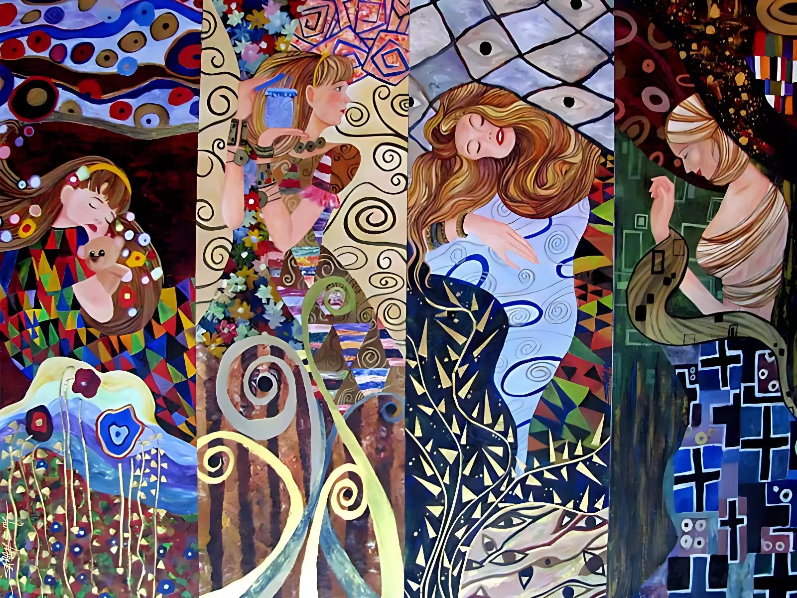 Viata femeii in arta